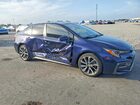 2020 Toyota Corolla Se Blue vin: JTDS4RCE1LJ037162