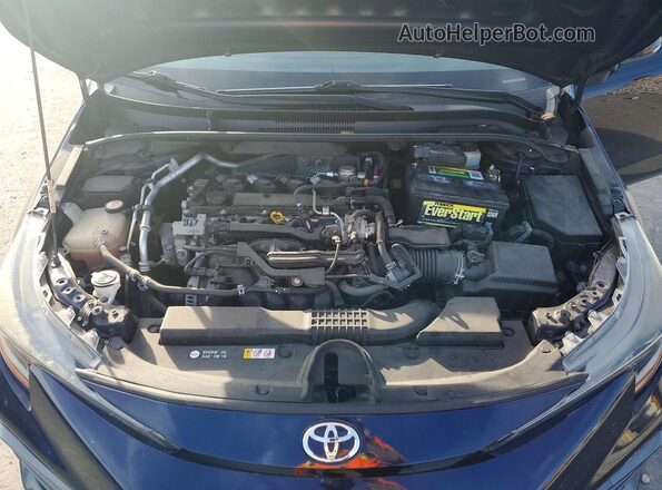 JTDS4RCE1LJ037162 2020 TOYOTA COROLLA Blue Widok wnętrza z tyłu