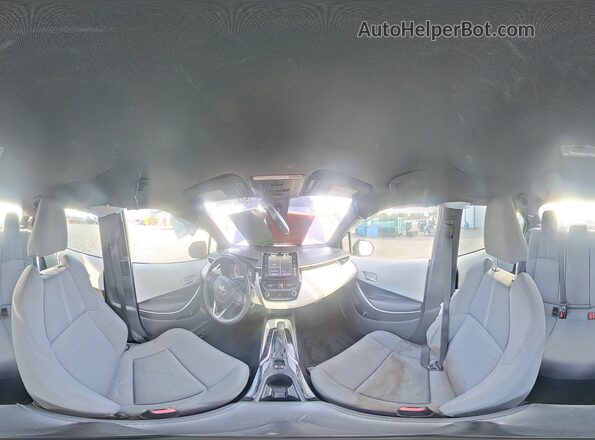 JTDS4RCE1LJ037162 2020 TOYOTA COROLLA Blue Widok naklejki z numerem VIN