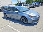 2020 Toyota Corolla Se Gray vin: JTDS4RCE1LJ043026