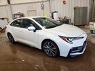2020 Toyota Corolla Se White vin: JTDS4RCE3LJ000369
