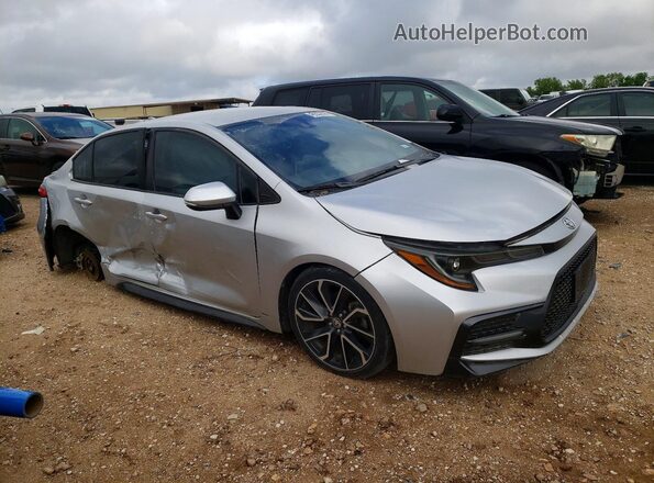 JTDS4RCE4LJ024941 2020 TOYOTA COROLLA Silver Front right
