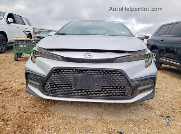 JTDS4RCE4LJ024941 2020 TOYOTA COROLLA Silver Front view