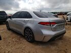 2020 Toyota Corolla Se Silver vin: JTDS4RCE4LJ024941