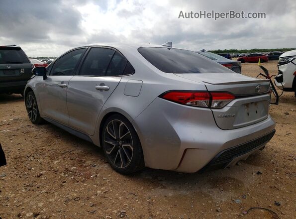 JTDS4RCE4LJ024941 2020 TOYOTA COROLLA Silver Rear left