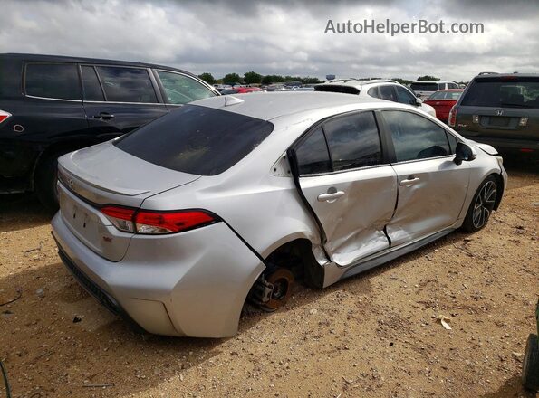 JTDS4RCE4LJ024941 2020 TOYOTA COROLLA Silver Rear right