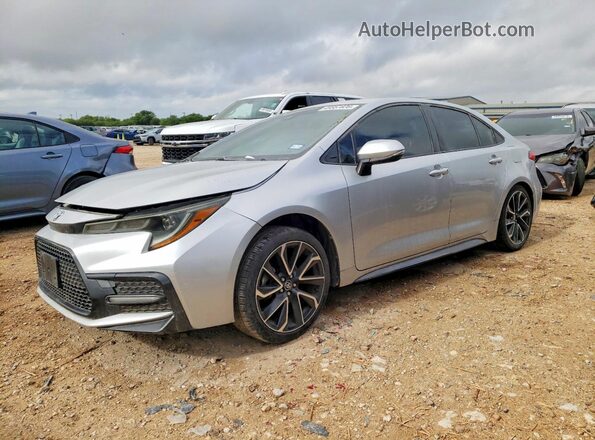 JTDS4RCE4LJ024941 2020 TOYOTA COROLLA Silver Front left