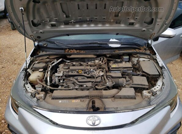 JTDS4RCE4LJ024941 2020 TOYOTA COROLLA Silver Rear interior view