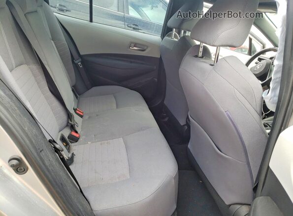 JTDS4RCE4LJ024941 2020 TOYOTA COROLLA Silver Rear seats view