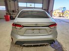 2020 Toyota Corolla Se Silver vin: JTDS4RCE5LJ022857