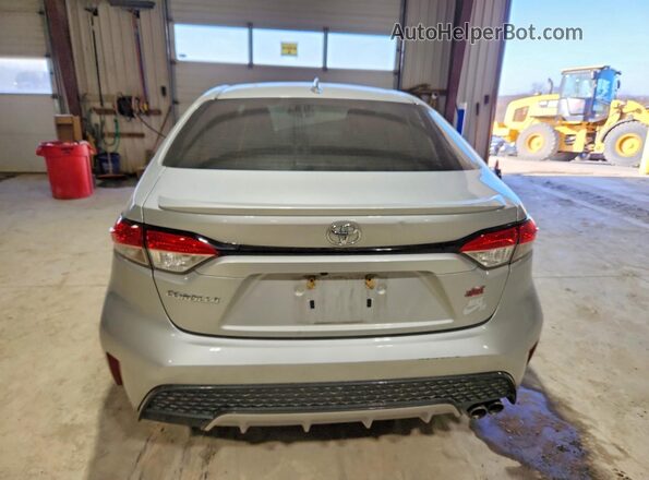 JTDS4RCE5LJ022857 2020 TOYOTA COROLLA Silver უკანა ხედი