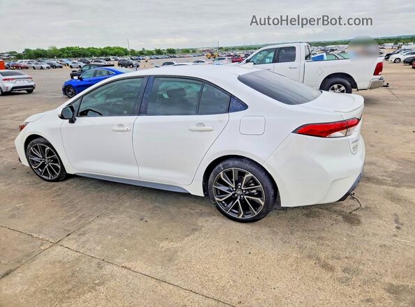 JTDS4RCE5LJ034135 2020 TOYOTA COROLLA White Trasero izquierdo