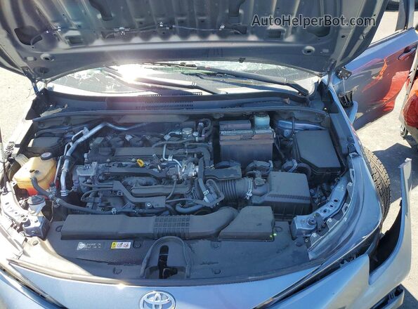 JTDS4RCE6LJ002732 2020 TOYOTA COROLLA Silver Widok wnętrza z tyłu