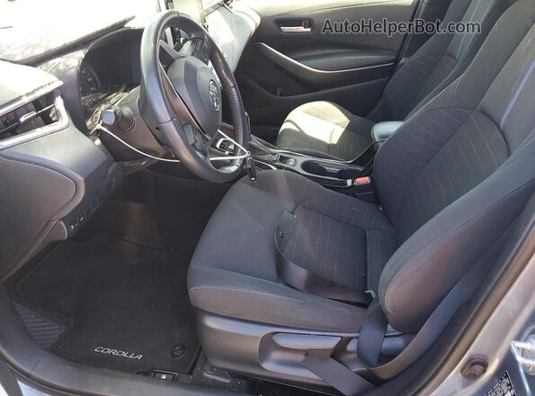 JTDS4RCE6LJ002732 2020 TOYOTA COROLLA Silver Widok wnętrza z przodu