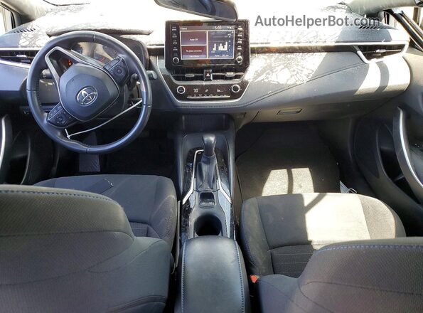 JTDS4RCE6LJ002732 2020 TOYOTA COROLLA Silver Widok deski rozdzielczej