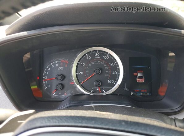 JTDS4RCE7LJ036260 2020 TOYOTA COROLLA Black Սարքավորումների վահանակի տեսք