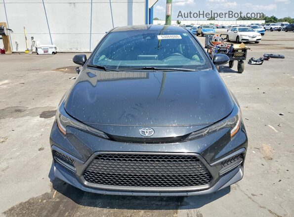 JTDS4RCE7LJ036260 2020 TOYOTA COROLLA Black Դիմացի տեսք