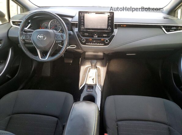 JTDS4RCE7LJ037067 2020 TOYOTA COROLLA Белый Вид панели приборов