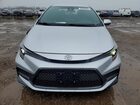 2020 Toyota Corolla Se Silver vin: JTDS4RCE9LJ041959