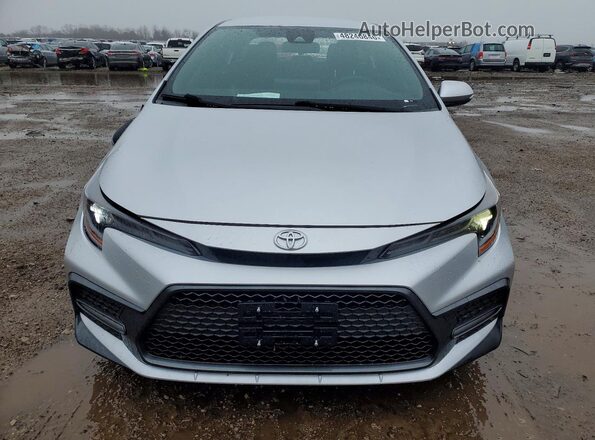 JTDS4RCE9LJ041959 2020 TOYOTA COROLLA Silver Widok z przodu