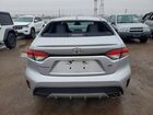 2020 Toyota Corolla Se Silver vin: JTDS4RCE9LJ041959