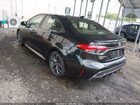 2020 Toyota Corolla Xse Черный vin: JTDT4RCE8LJ044243