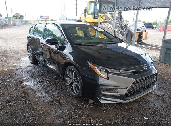 JTDT4RCE8LJ044243 2020 TOYOTA LL Черный Передняя правая четверть