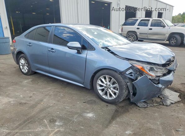 JTDVPMAE0MJ141024 2021 TOYOTA COROLLA Blue Delantero derecho