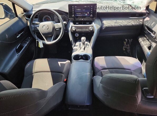 JTEAAAAH4MJ021277 2021 TOYOTA VENZA White Вид панелі приладів
