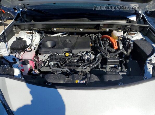 JTEAAAAH7PJ124584 2023 TOYOTA VENZA Белый Вид подкапотного пространства