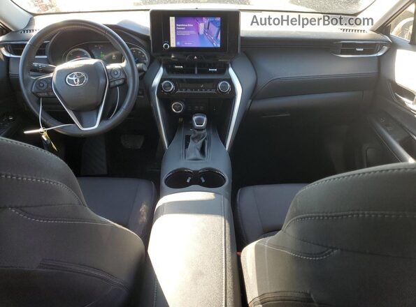 JTEAAAAH7PJ124584 2023 TOYOTA VENZA Белый Вид панели приборов