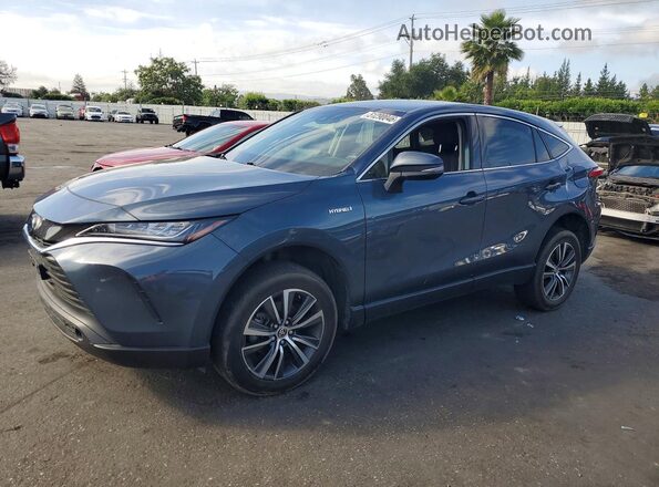 JTEAAAAH8MJ024862 2021 TOYOTA VENZA Gray Vista tres cuartos delantera izquierda