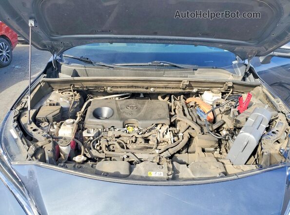 JTEAAAAH8MJ024862 2021 TOYOTA VENZA Gray Vista del compartimento del motor