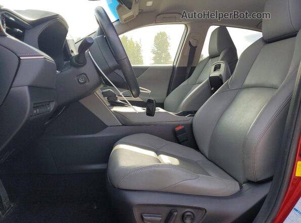 JTEAAAAH9NJ102499 2022 TOYOTA VENZA Red Widok wnętrza z przodu