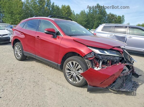 JTEAAAAH9NJ102499 2022 TOYOTA VENZA Red Przód prawy