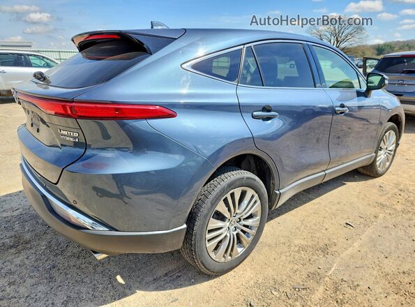 JTEAAAAHXMJ000367 2021 TOYOTA VENZA Синий Задняя правая четверть