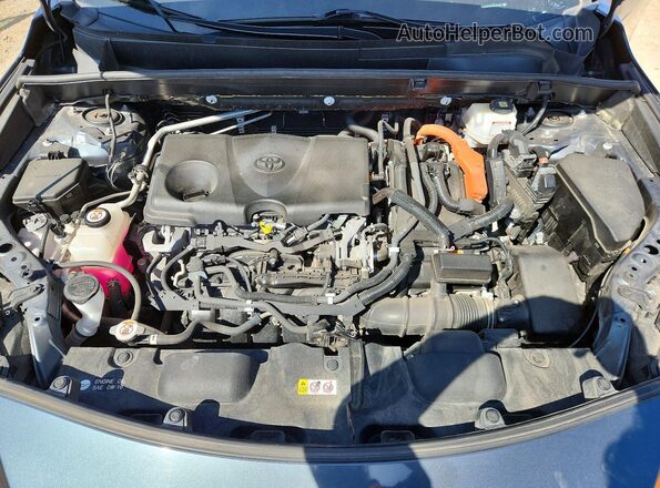 JTEAAAAHXMJ000367 2021 TOYOTA VENZA Синий Вид задней части салона