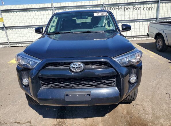 JTEBU5JR0J5486526 2018 TOYOTA 4RUNNER Черный Вид спереди