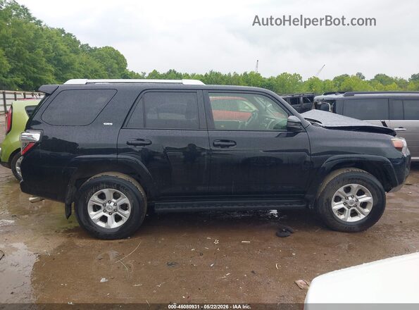 JTEBU5JR2G5326916 2016 TOYOTA 4RUNNER Black Вид задньої частини салону
