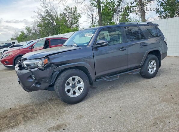 JTEBU5JR2K5680931 2019 TOYOTA 4RUNNER Gray Przód lewy