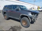 2016 Toyota 4runner Sr5 Gray vin: JTEBU5JR3G5297667