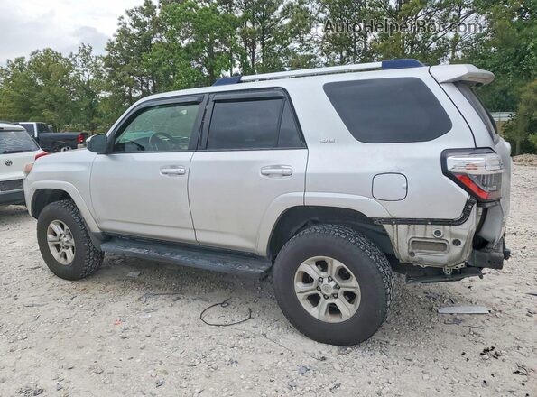 JTEBU5JR9K5659963 2019 TOYOTA 4RUNNER Серебряный Задняя левая четверть