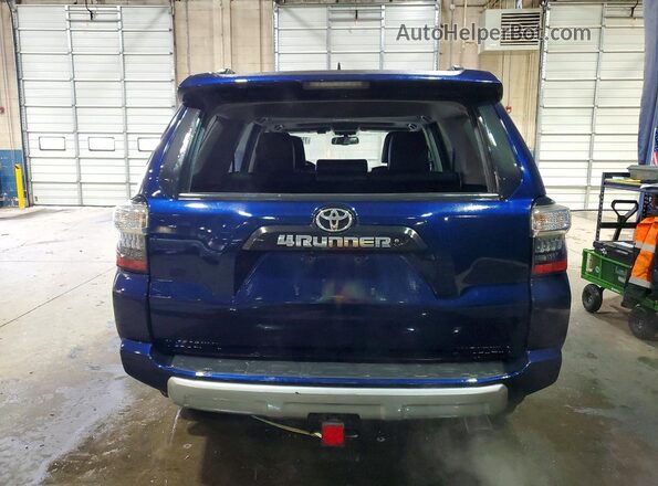 JTEBU5JRXK5667635 2019 TOYOTA 4RUNNER Синий Вид сзади