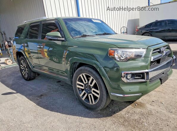 JTEDU5JR3N5256400 2022 TOYOTA 4RUNNER Зеленый Передняя правая четверть