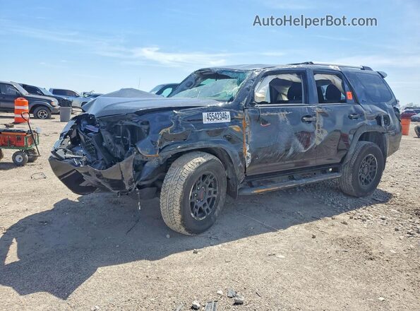 JTEEU5JR0M5238259 2021 TOYOTA 4RUNNER Black Przód lewy