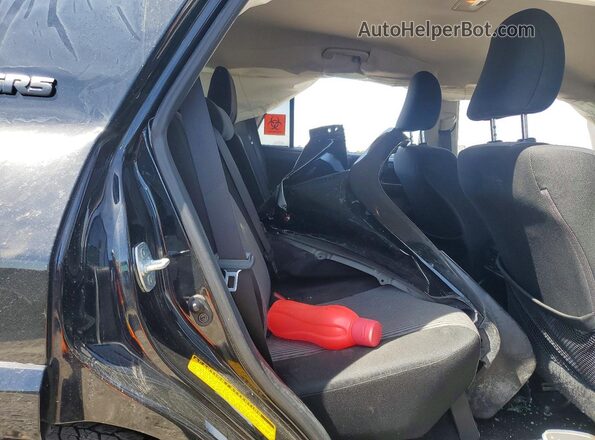 JTEEU5JR0M5238259 2021 TOYOTA 4RUNNER Black Widok tylnych siedzeń