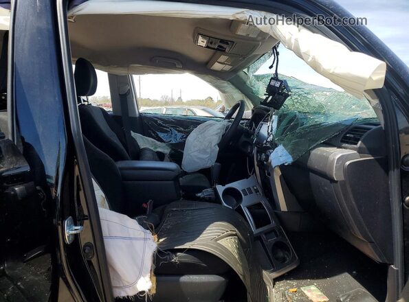 JTEEU5JR0M5238259 2021 TOYOTA 4RUNNER Black Widok wnętrza z przodu