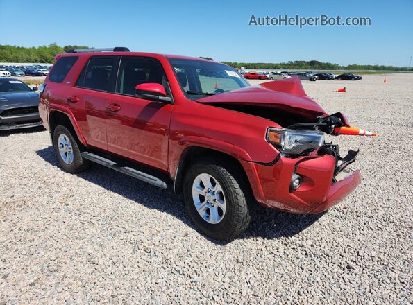 JTEEU5JR0M5241310 2021 TOYOTA 4RUNNER Красный Передняя правая четверть