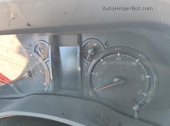 JTEEU5JR0M5241310 2021 TOYOTA 4RUNNER Красный Вид щитка приборов