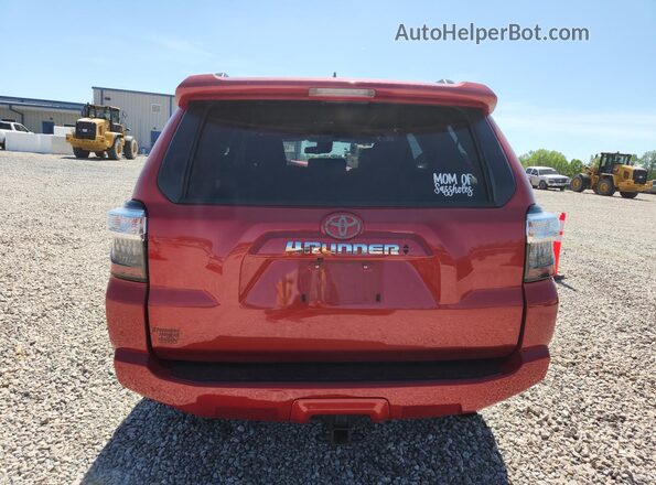 JTEEU5JR0M5241310 2021 TOYOTA 4RUNNER Красный Вид сзади
